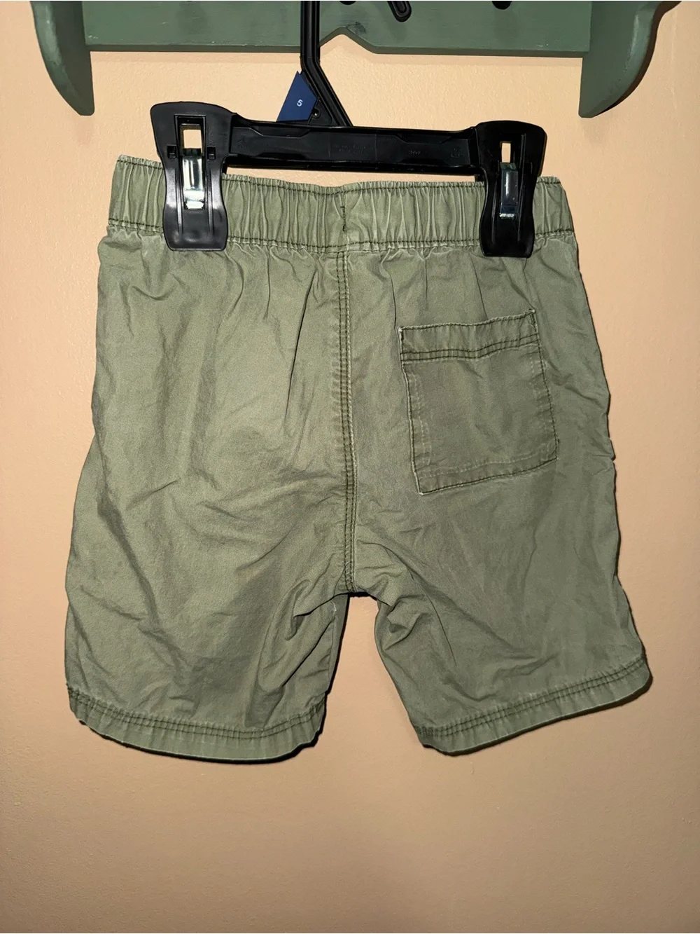 Old Navy Olive Green Drawstring Pull-On Kids Shorts